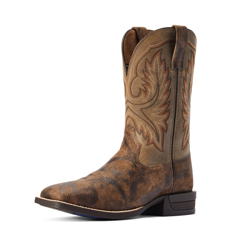 Botas Vaqueras Ariat Wilder Marrones Hombre - Chile 276-CKJWLU